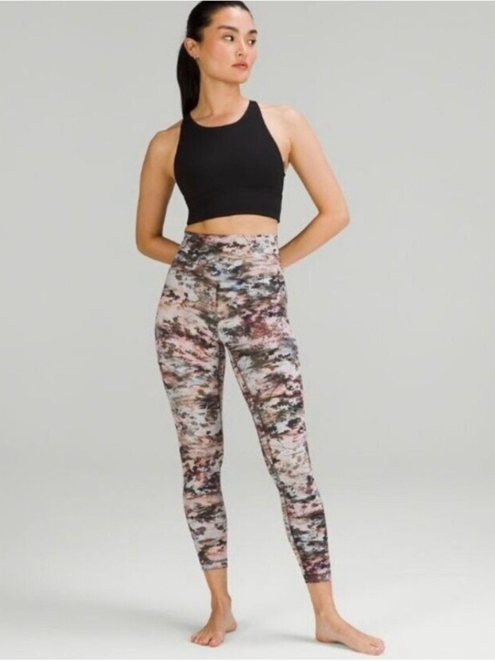 Lululemon Align High-Rise Pant 28" Size 14 Future Utopia Multi Leggings W5DM9S